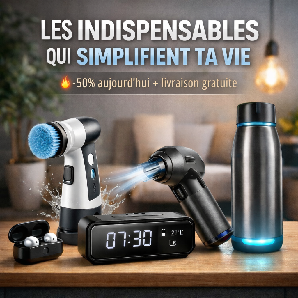 Les indispensables qui simplifient ta vie-🔥 -50% aujourd’hui + livraison gratuite
