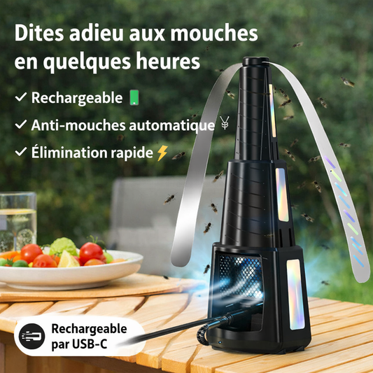 Le gadget qui élimine les mouches tout seul