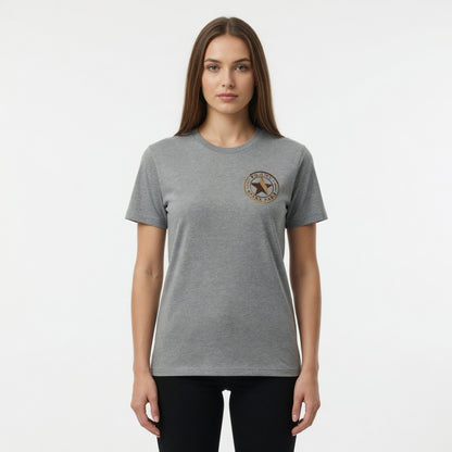 Tommy Spark Paris Luxury Star T-Shirt - Gray Heavy Cotton Gildan 5000 Unisex Crewneck