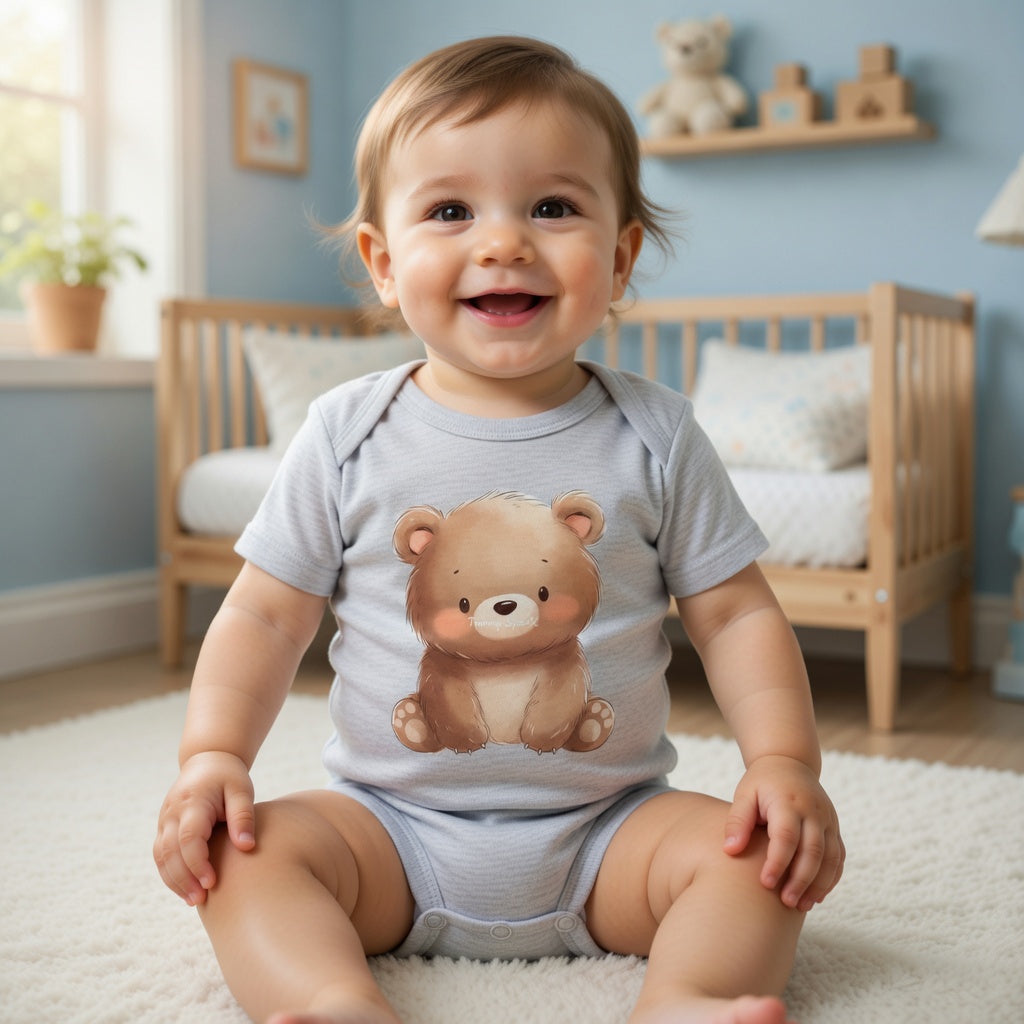 🧸 Body Bébé Doux – Style Mignon et Confortable