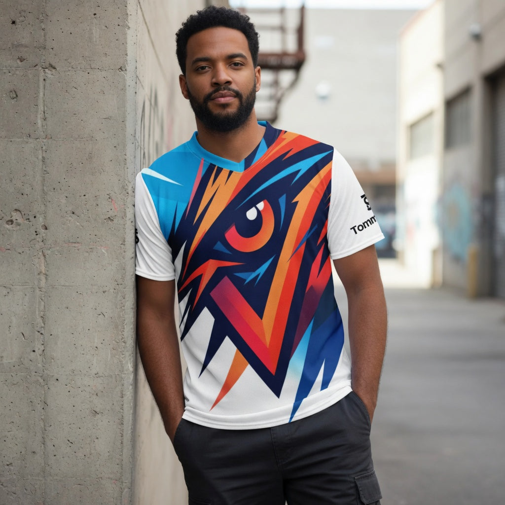 Breathable Recycled Short Sleeve Sports Jersey